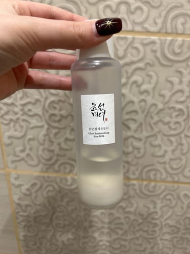 Customer photo review of Beauty of Joseon Glow Replenishing Rice Milk veido tonikas