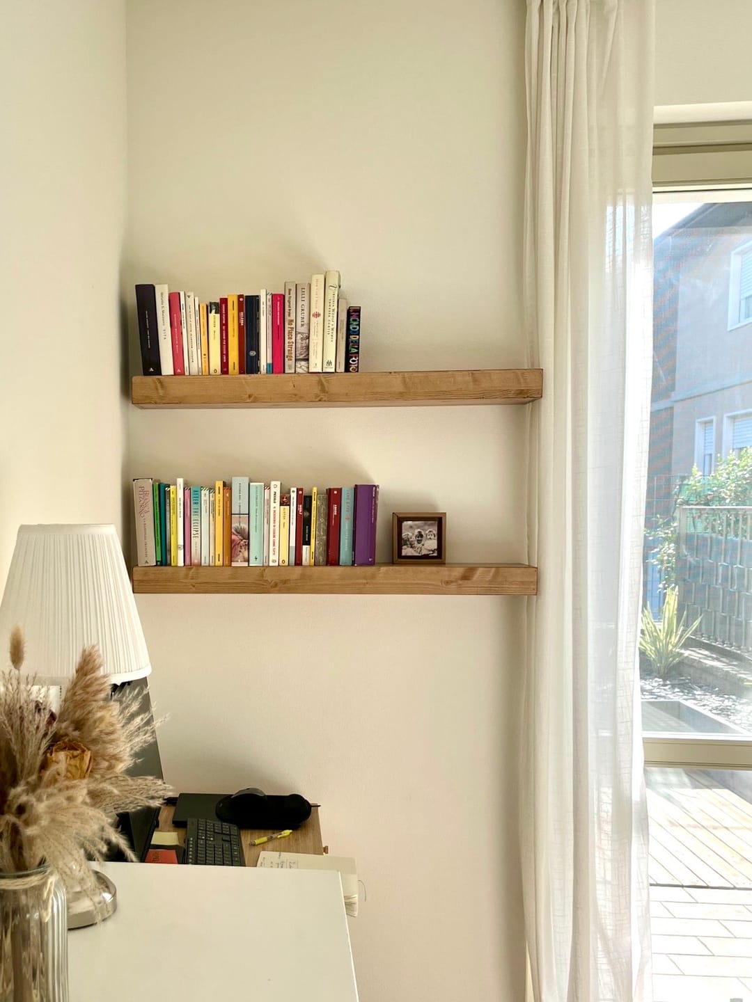 Customer photo review of Mensola - VENERE - Profondità 15-20-25 cm. Rovere Rustico