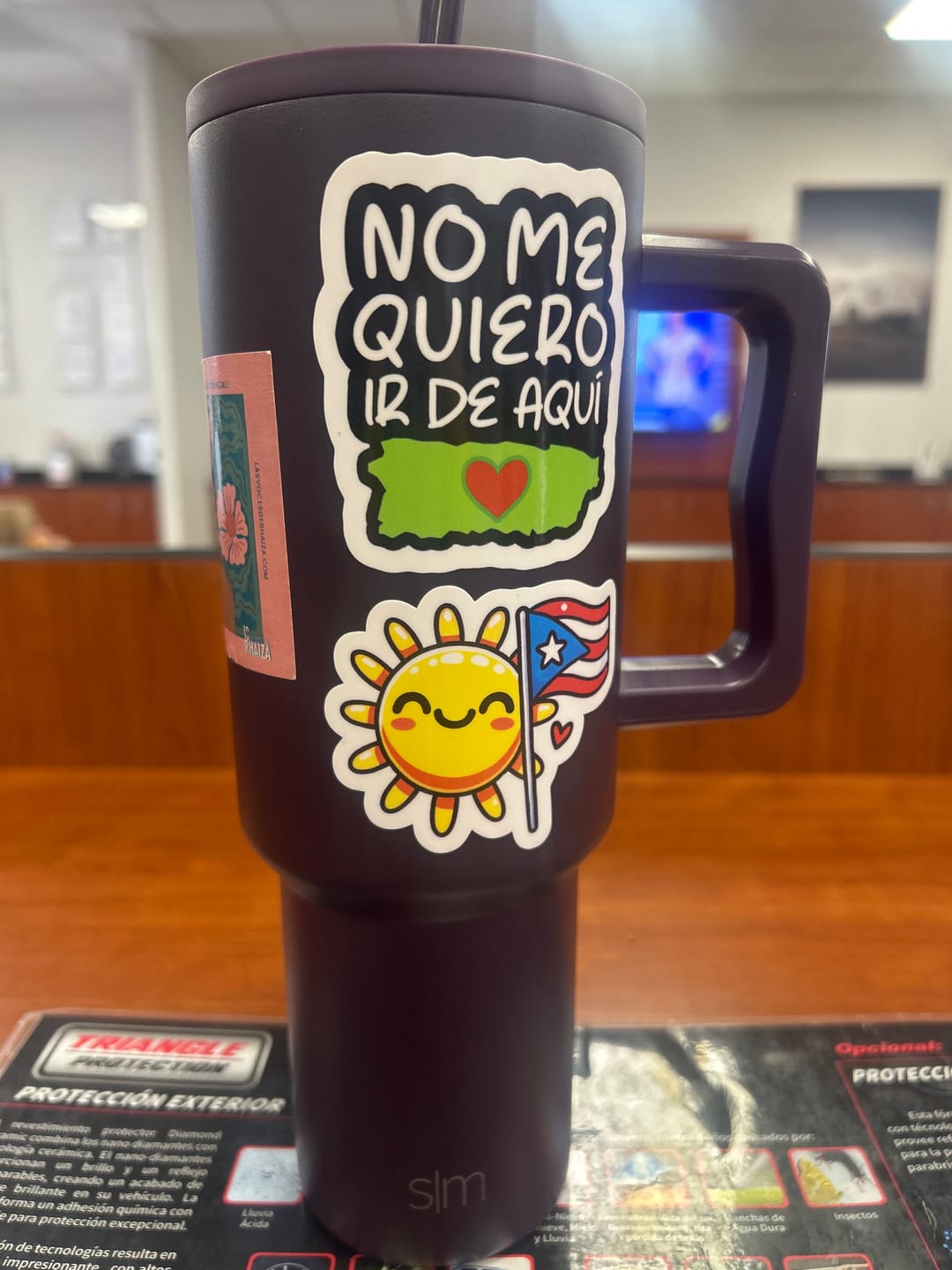 Customer photo review of Sol de Puerto Rico (Sticker Laminado)