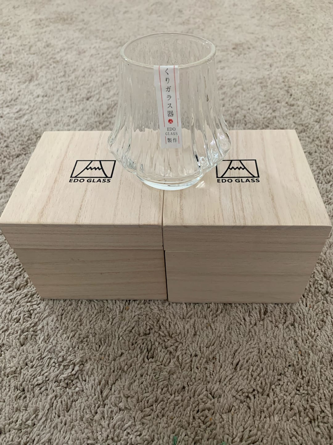 Customer photo review of Fuji - Handmade Japanese Whiskey Glass
