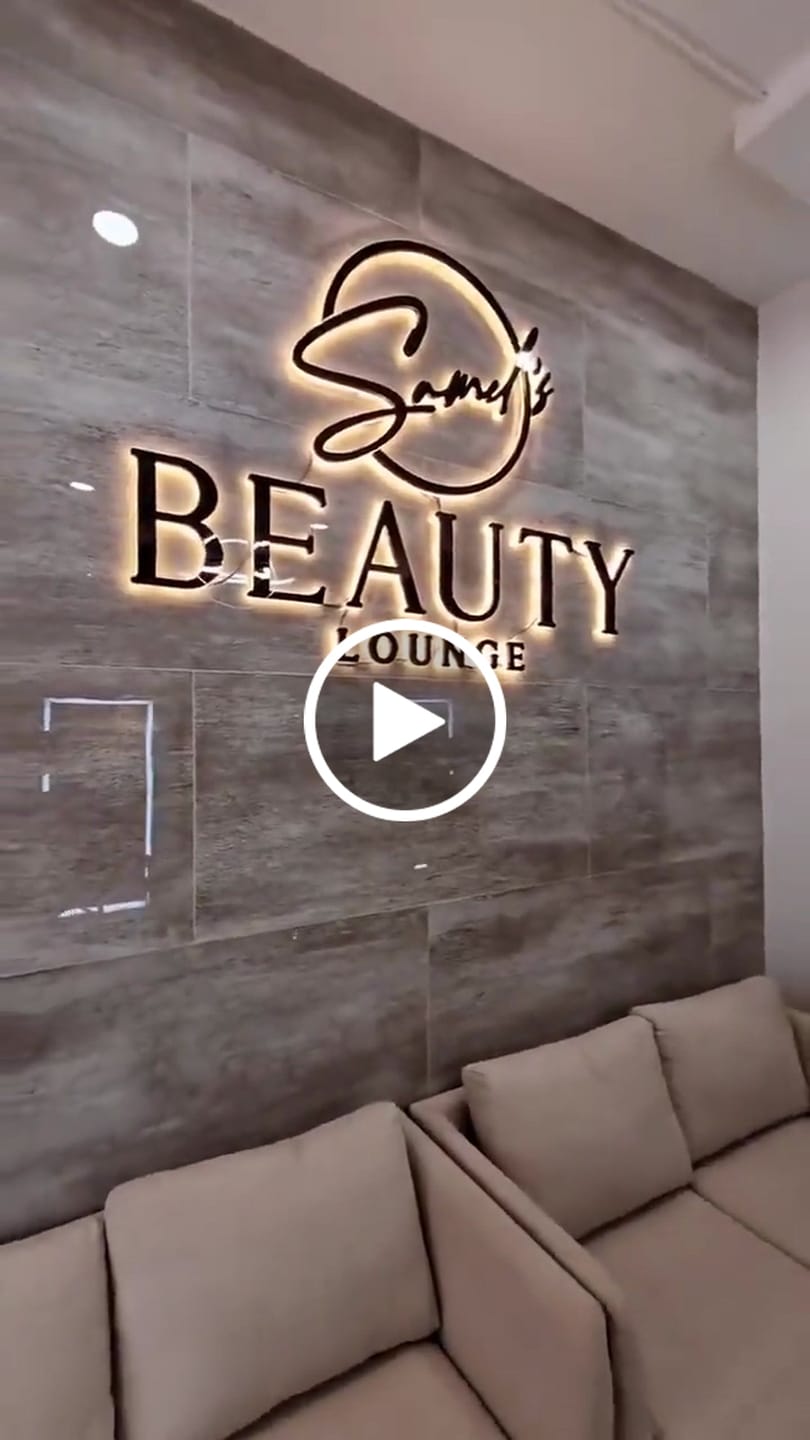 Customer video review of 3D Metal Sign