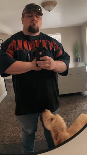 Customer photo review of Blood Red Pump Cover