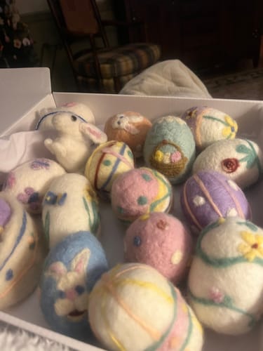 Customer photo review of Rainbow Egg Blanks