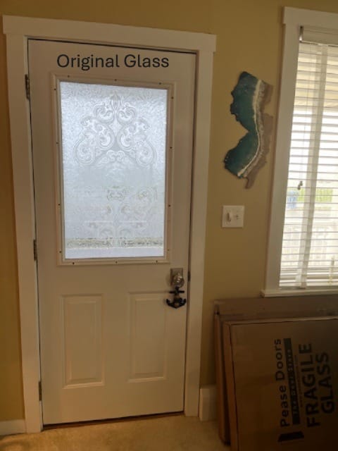 Customer photo review of Grills Between Glass 4 Lite Glass and Frame Kit (Half Lite)