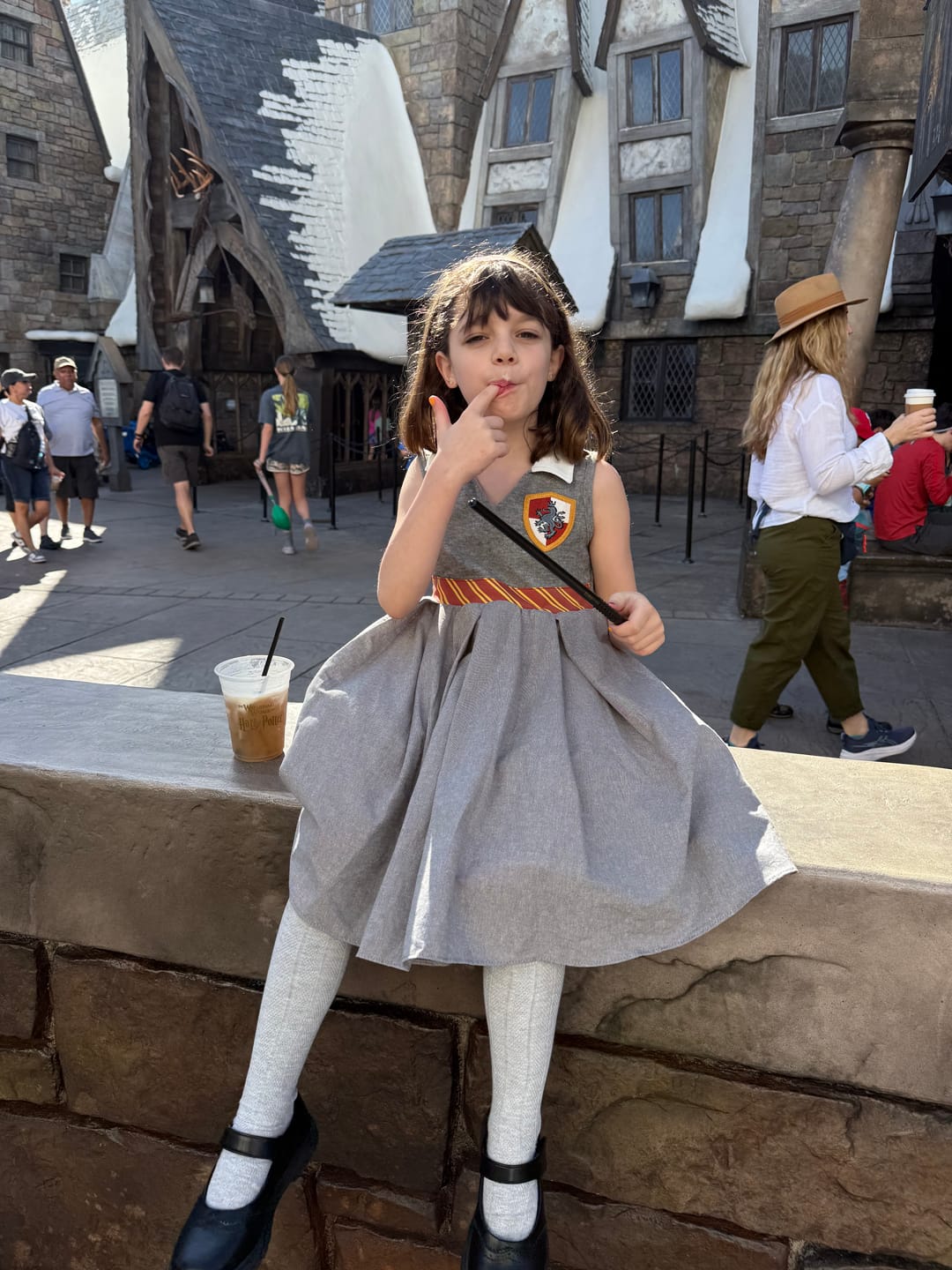 Customer photo review of Wizard Girl Twirl Dress Reimagined