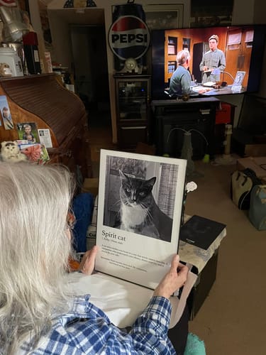 Customer photo review of Definition spirit animal - Personalized poster