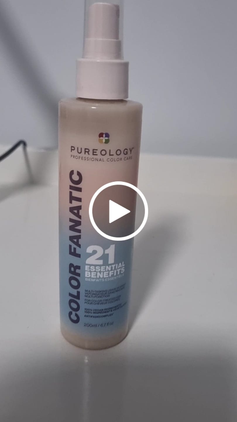 Customer video review of Pureology Colour Fanatic Hair Treatment 200ml