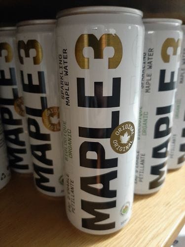 Customer photo review of Sparkling Maple Water