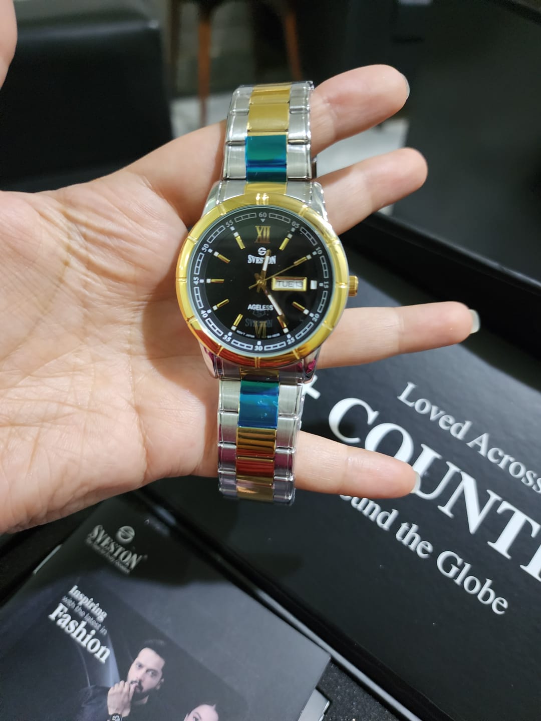 Customer photo review of Sveston Ageless Merced SV-10038-M