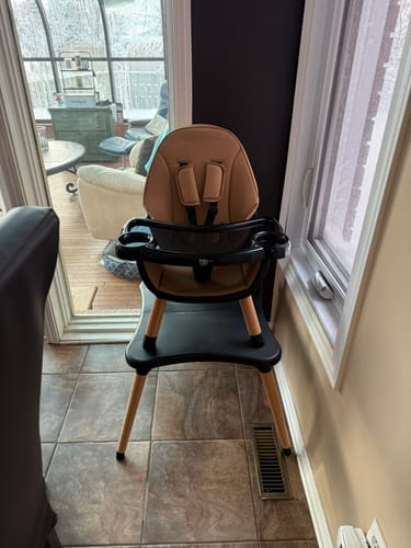 Customer photo review of 5 In 1 Convertible High Chair