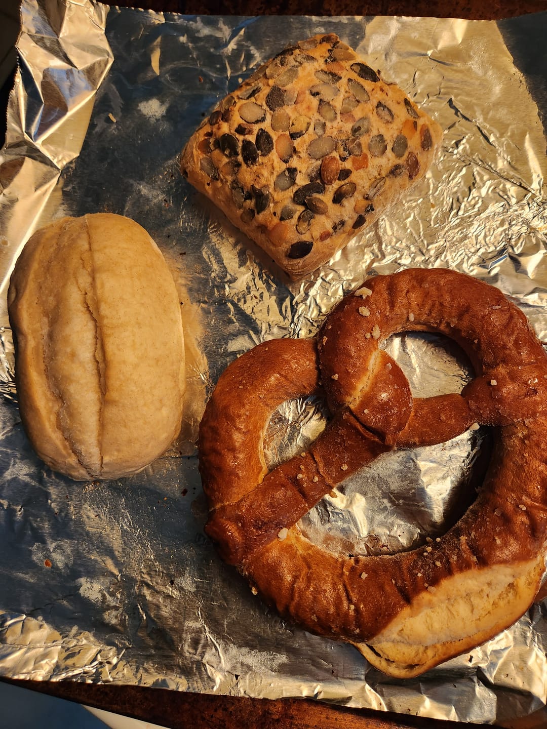 Customer photo review of Pumpkin Seed Rolls (5 pack)