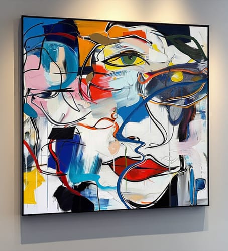 Customer review photo for Abstract Graffiti Art #GA023