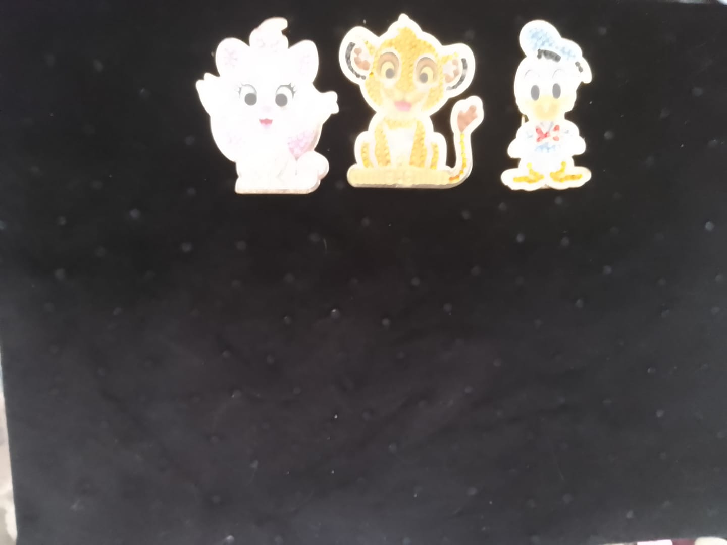 Customer photo review of Disney Crystal Art Pin Badge - Blind Bag