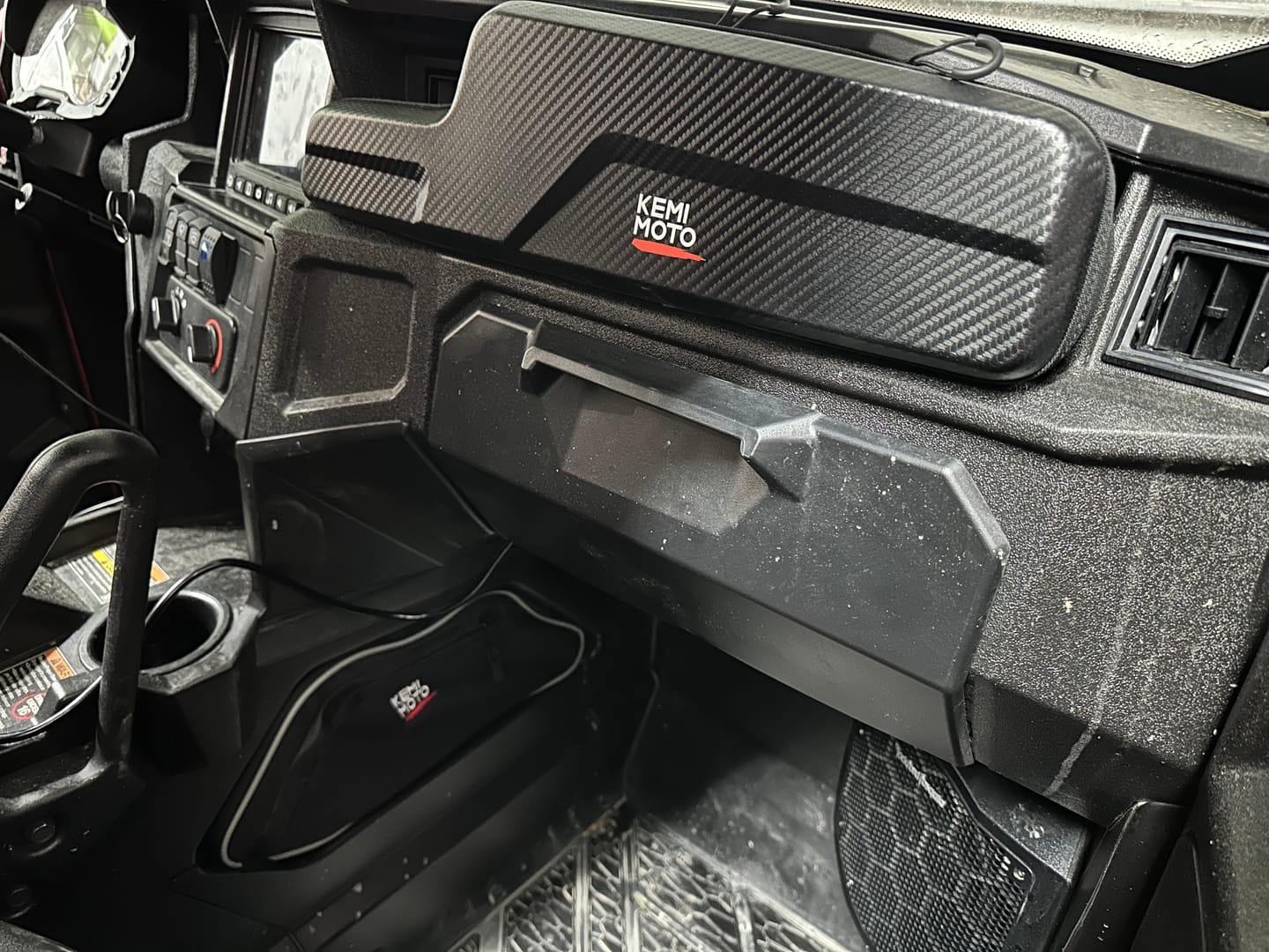 Customer photo review of Dashboard Storage Bag for Polaris General 1000/4 1000/ XP 1000/ XP 4 1000