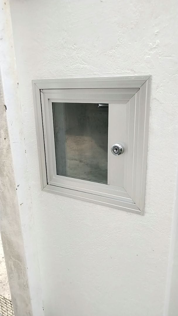 Customer photo review of Aluminium 250mm Mail Letter Box/ Peti Surat (Head & Tail Set) AA-L.BOX 250(W KEY)/ AA-L.BOX 250(W/O KEY) ALUCLASS