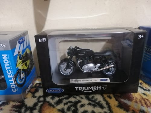 Customer photo review of Moto Triumph Thruxton