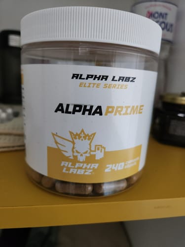 Customer photo review of Alpha Labz - Alpha Prime