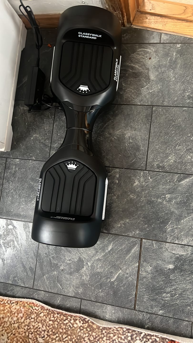 Customer photo review of Reparasjonsobjekt - ClassyWalk® Standard Hoverboard - Svart