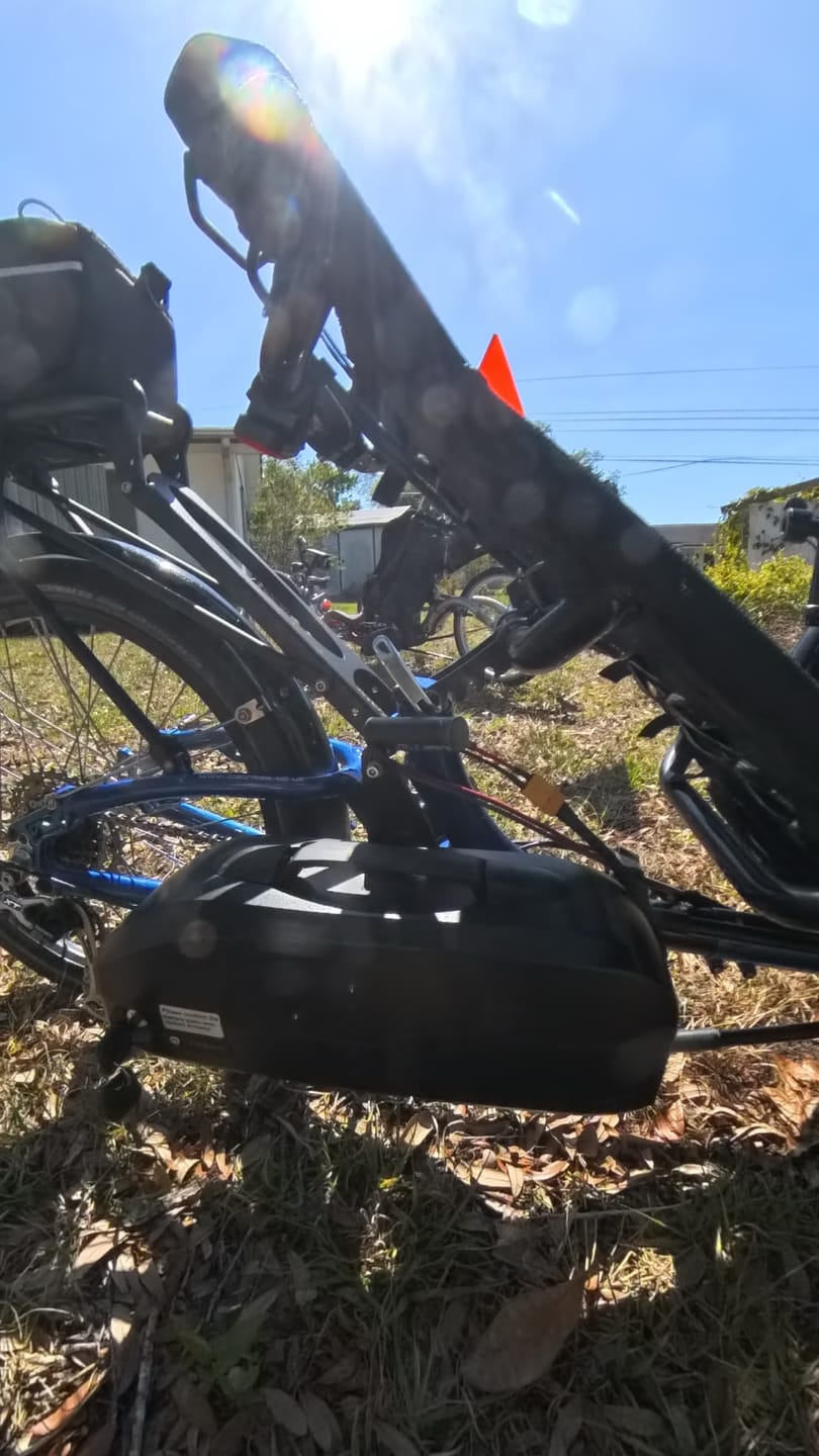 Customer photo review of ICE Configured Battery Mount - Suspended Trikes