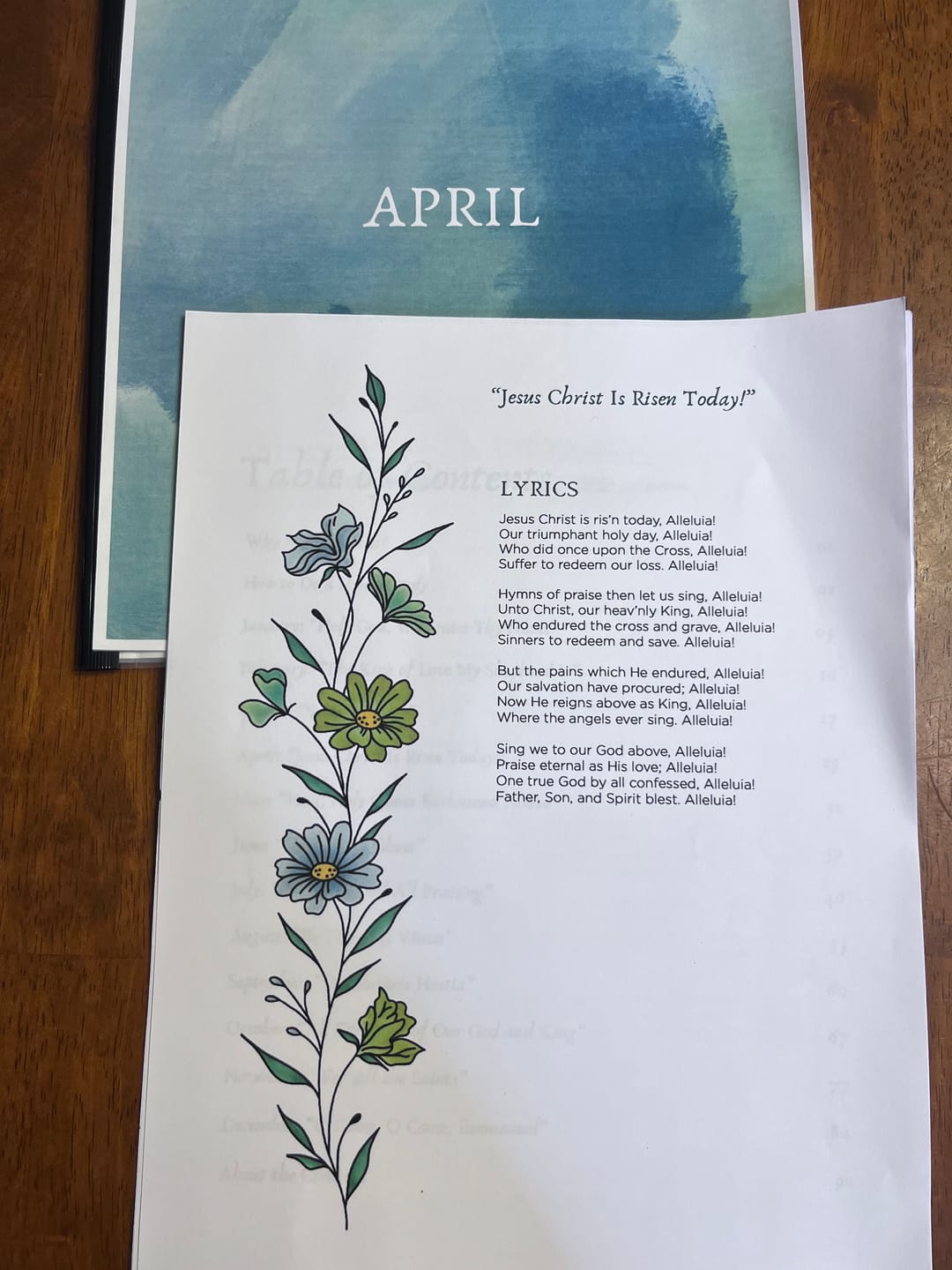 Customer photo review of Heaven + Nature Sing | Liturgical Hymns for Families