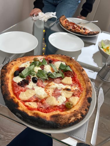 Customer photo review of Sourdough Pizza Bases