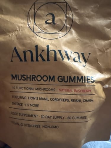 Customer photo review of Mushroom Gummies