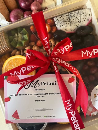 Customer photo review of Dusun Signature Fruit Grazing Platter [Malaysia]