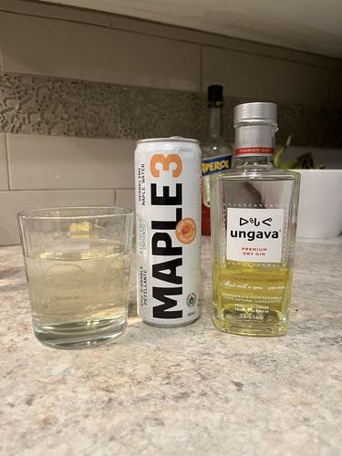 Customer photo review of Sparkling Maple Water