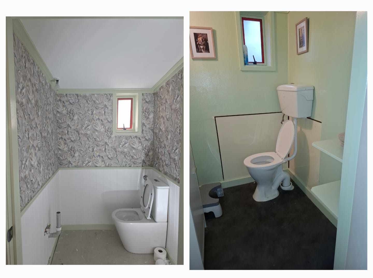 Customer photo review of Aralia -Textured Leafy Wallpaper - Pink- Discontinuing