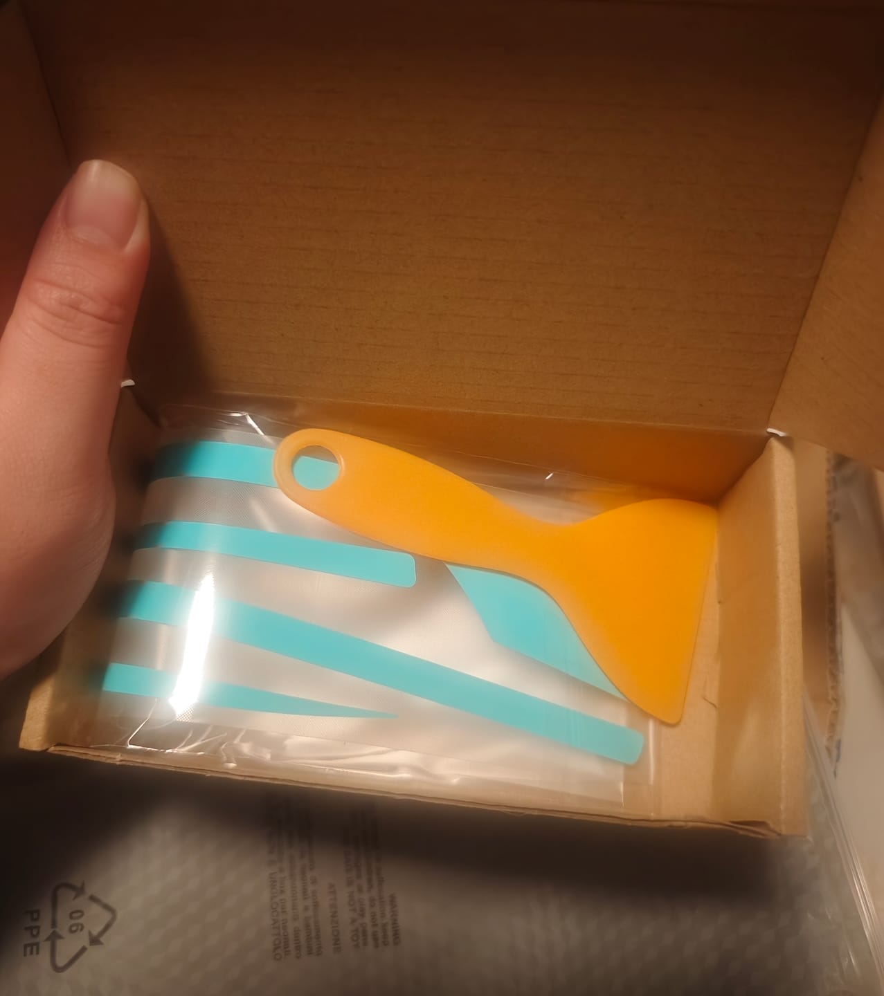 Customer photo review of EVAAM® Side Mirror Decorative Strip For Tesla Model 3/Y