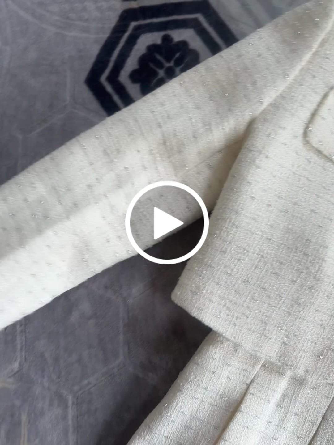 Customer video review of MARIA White Tweed Two Piece Set  Next Day Delivery available