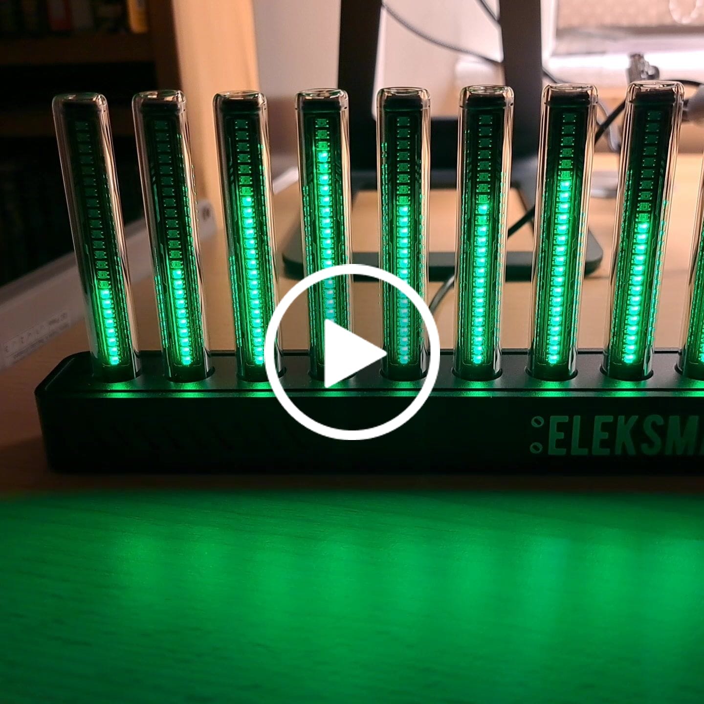 Customer video review of T10 ｜ RGB Simulated Glow Tube Rhythm Lamp
