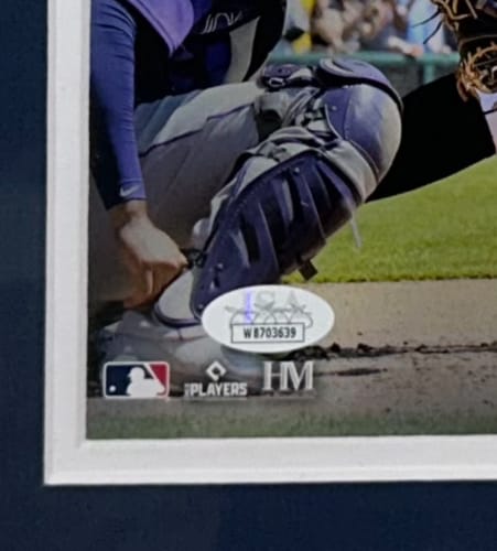 Customer photo review of Miguel Cabrera Autograph Signing
