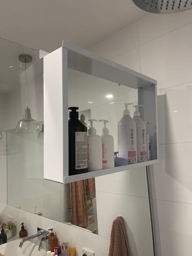 Customer photo review of Shower Shelf Caddy