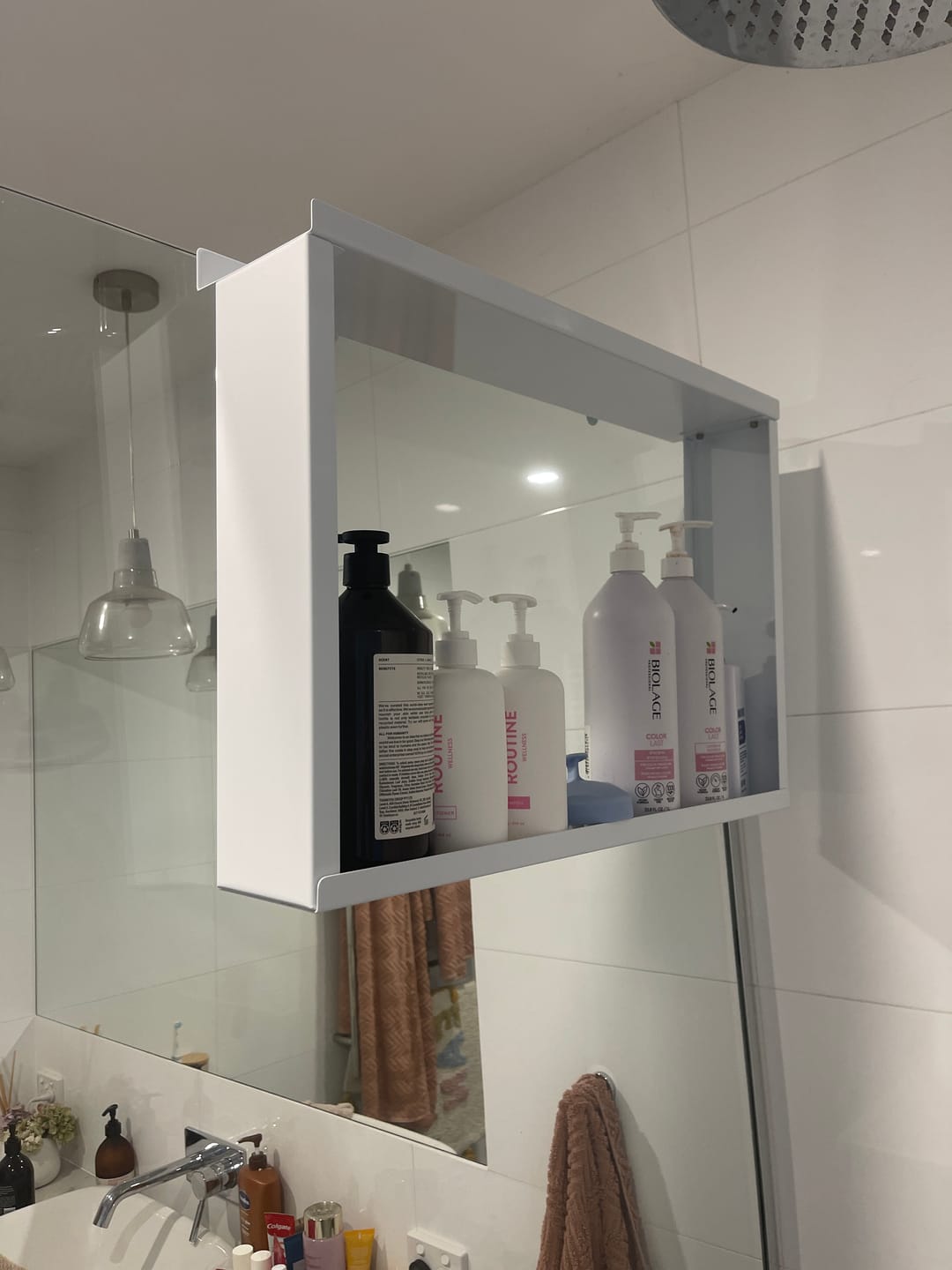 Customer photo review of Shower Shelf Caddy