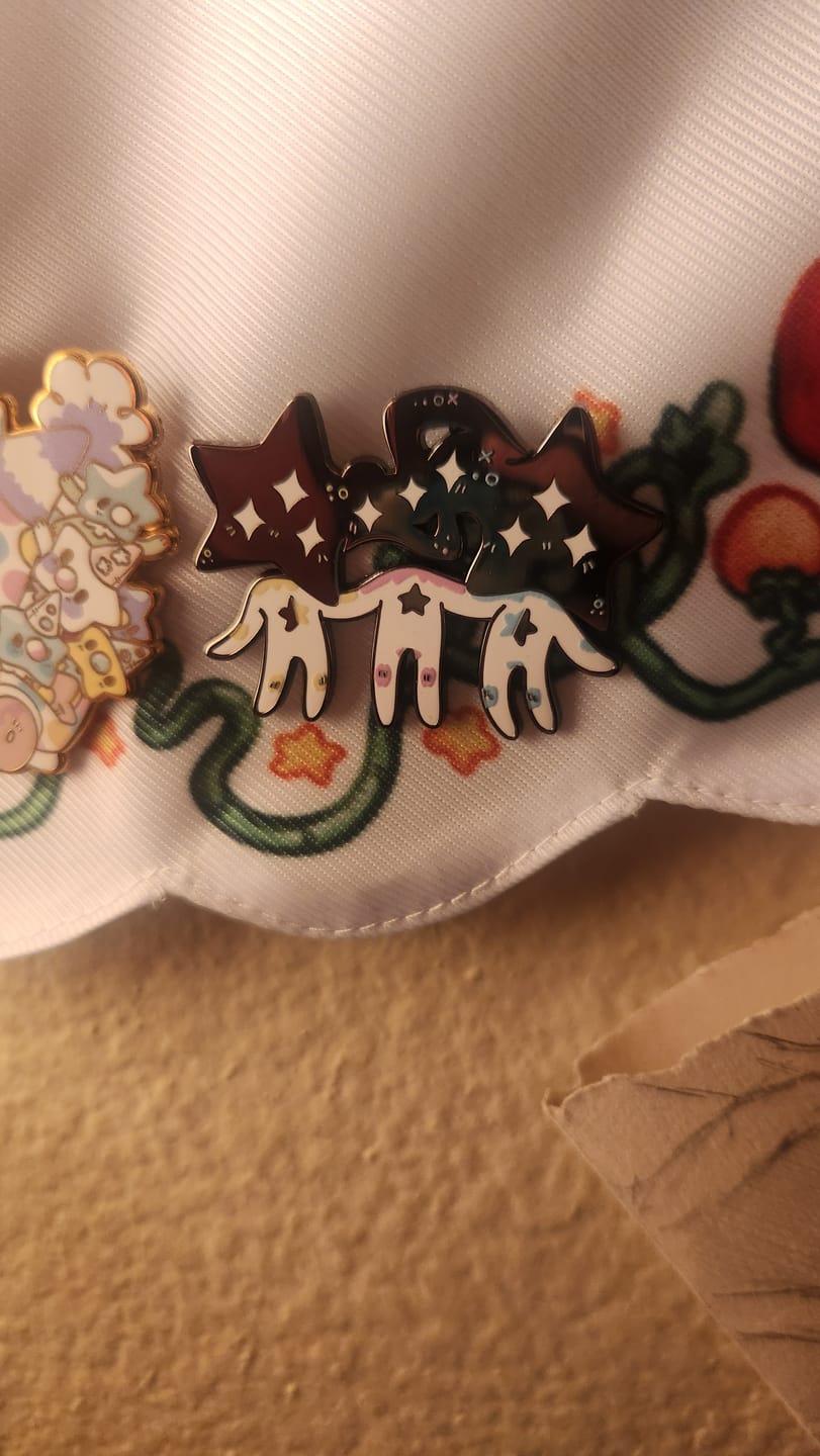 Customer photo review of Milky's Creative Pin Club