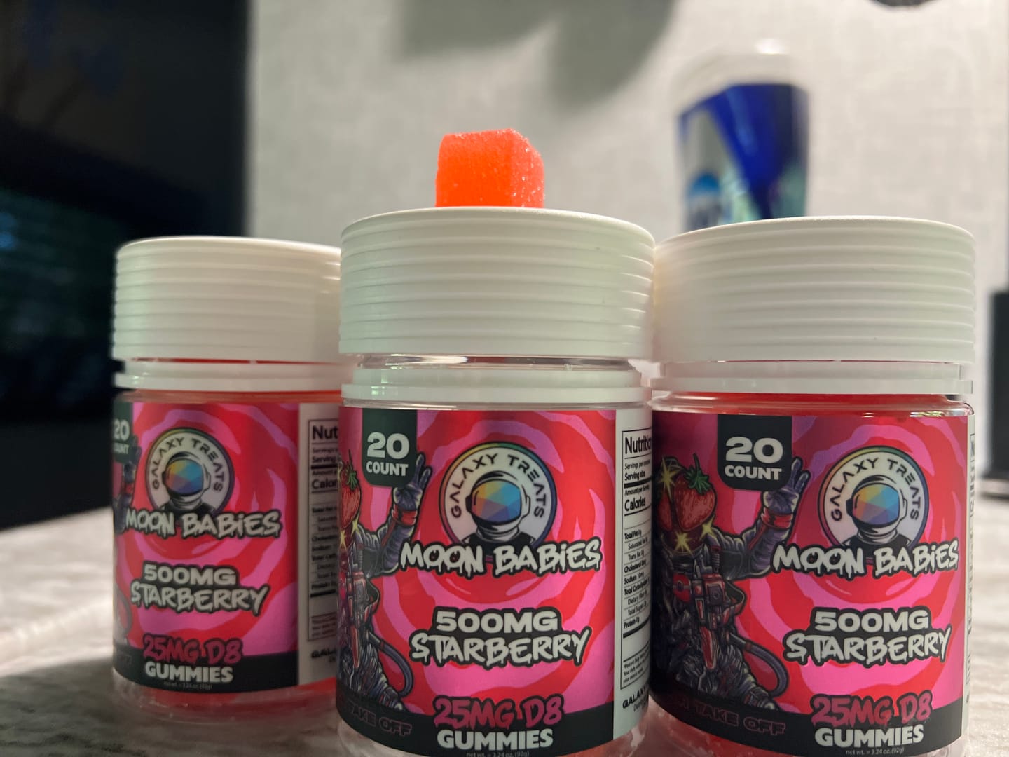Customer photo review of Starberry D8 Gummies