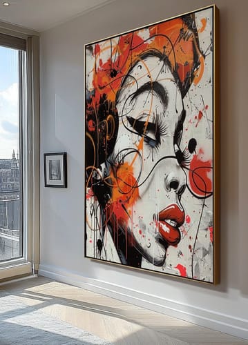 Customer review photo for Abstract Graffiti Art #GA088