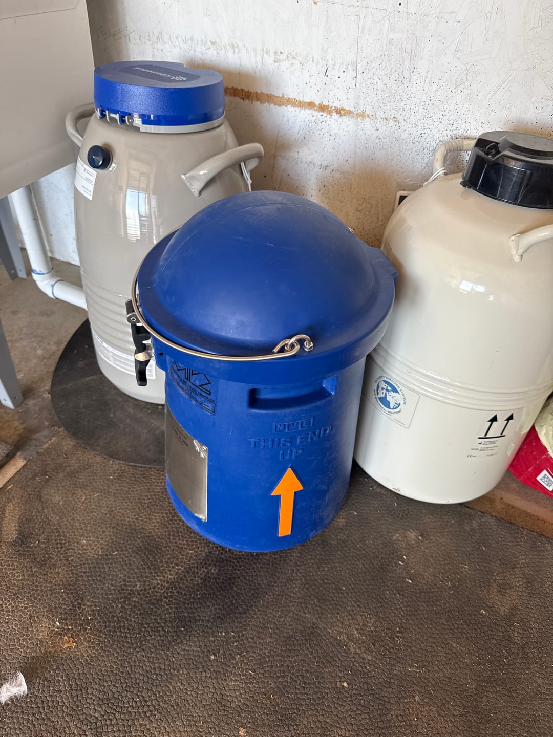 Customer photo review of MVE Next Generation SC 4/3 Vapor Shipper with Mushroom - 120 straws for 26 days