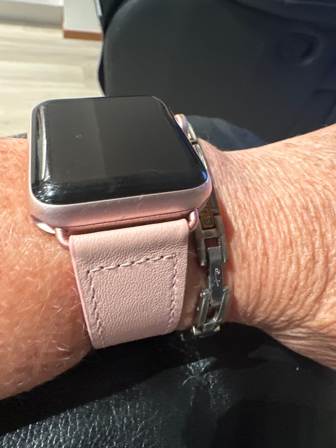 Customer photo review of Thymos Leather Strap