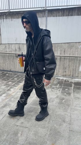 Customer photo review of Thick-Soled Martin Boots