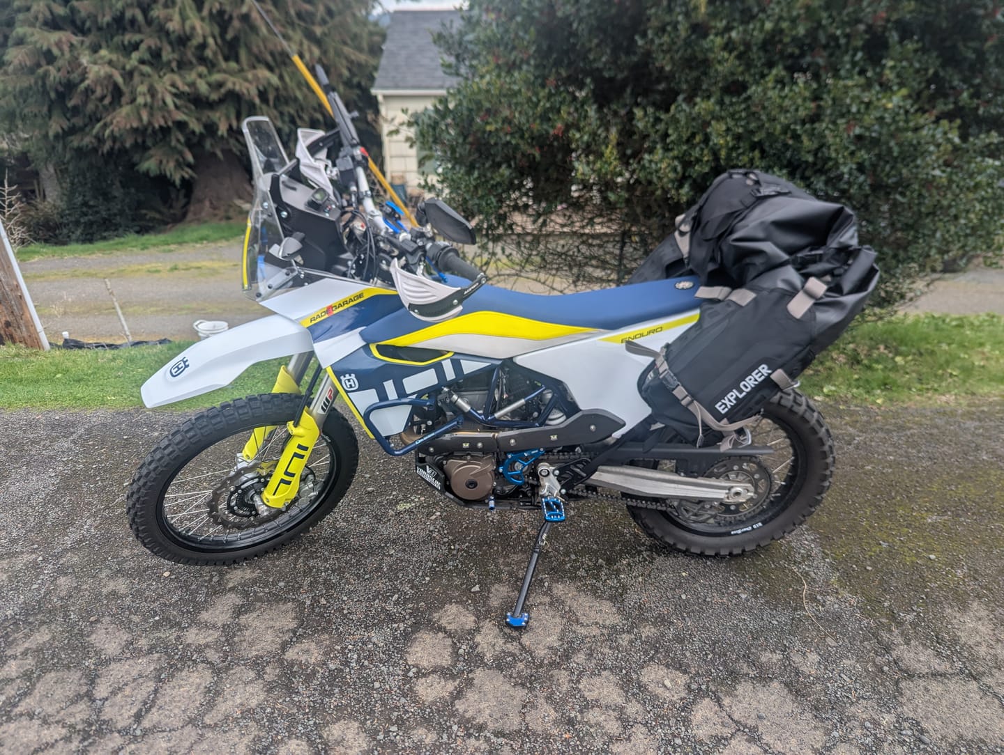 Customer photo review of 80L - Odyssey KTM ADV Touring Luggage System
