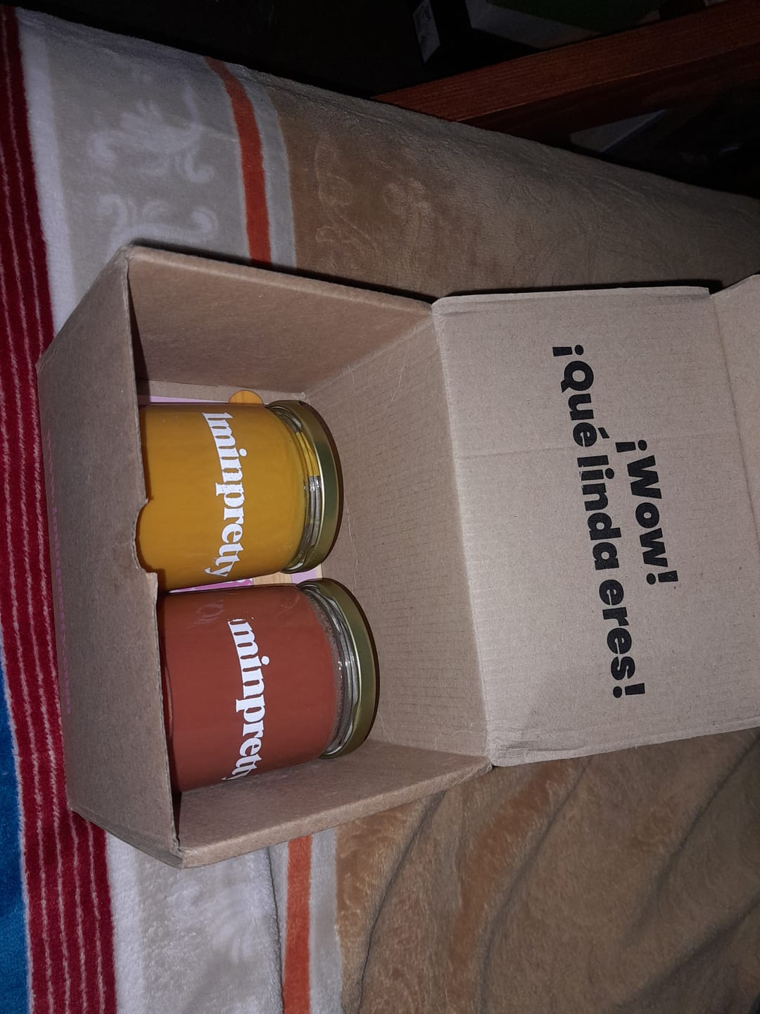 Customer photo review of Kit de 2 tarros de cera con envío gratis mx
