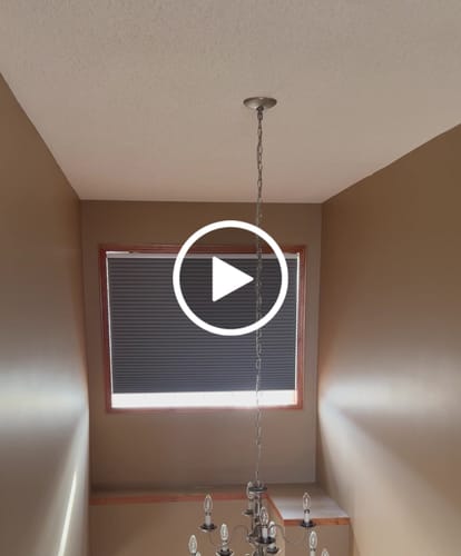 Customer video review of SmartWings Motorized Blackout Cellular Shades Nowa