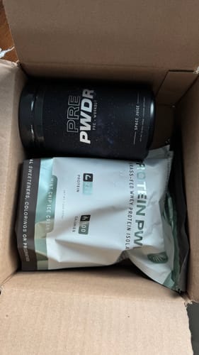Customer photo review of PROTEIN PWDR