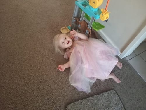 Customer photo review of Rainbow Fairy Dress