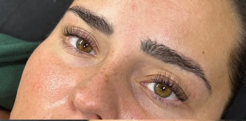 Customer photo review of Lash Growth Serum