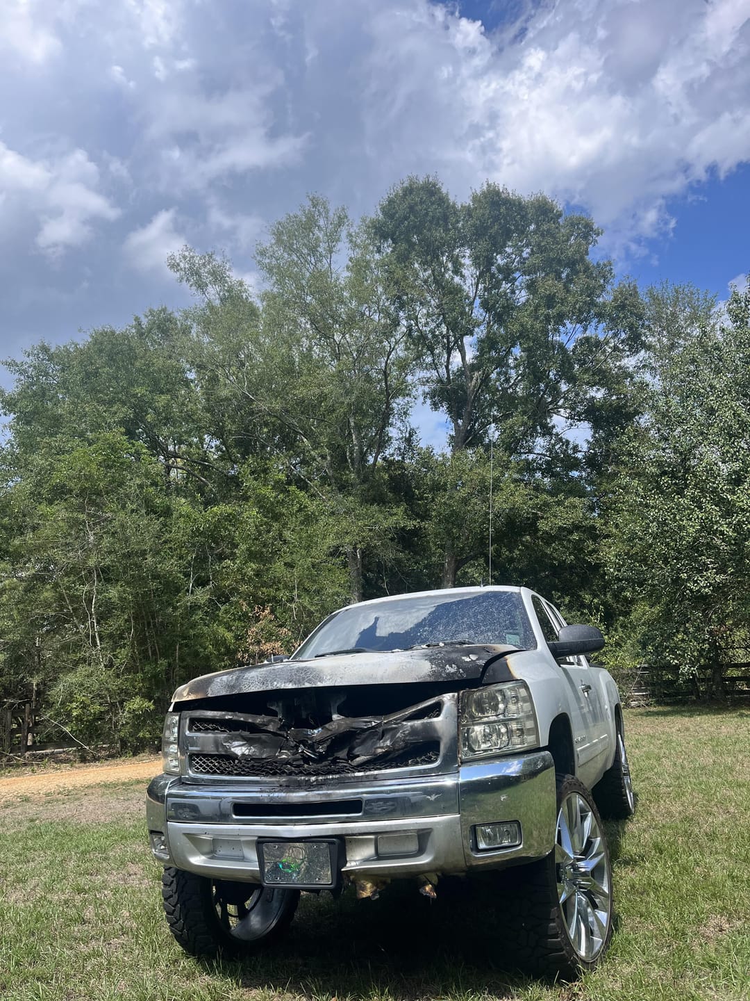 Customer photo review of Chevy bowtie emblem rgb chasing flow halo with bluetooth controller
