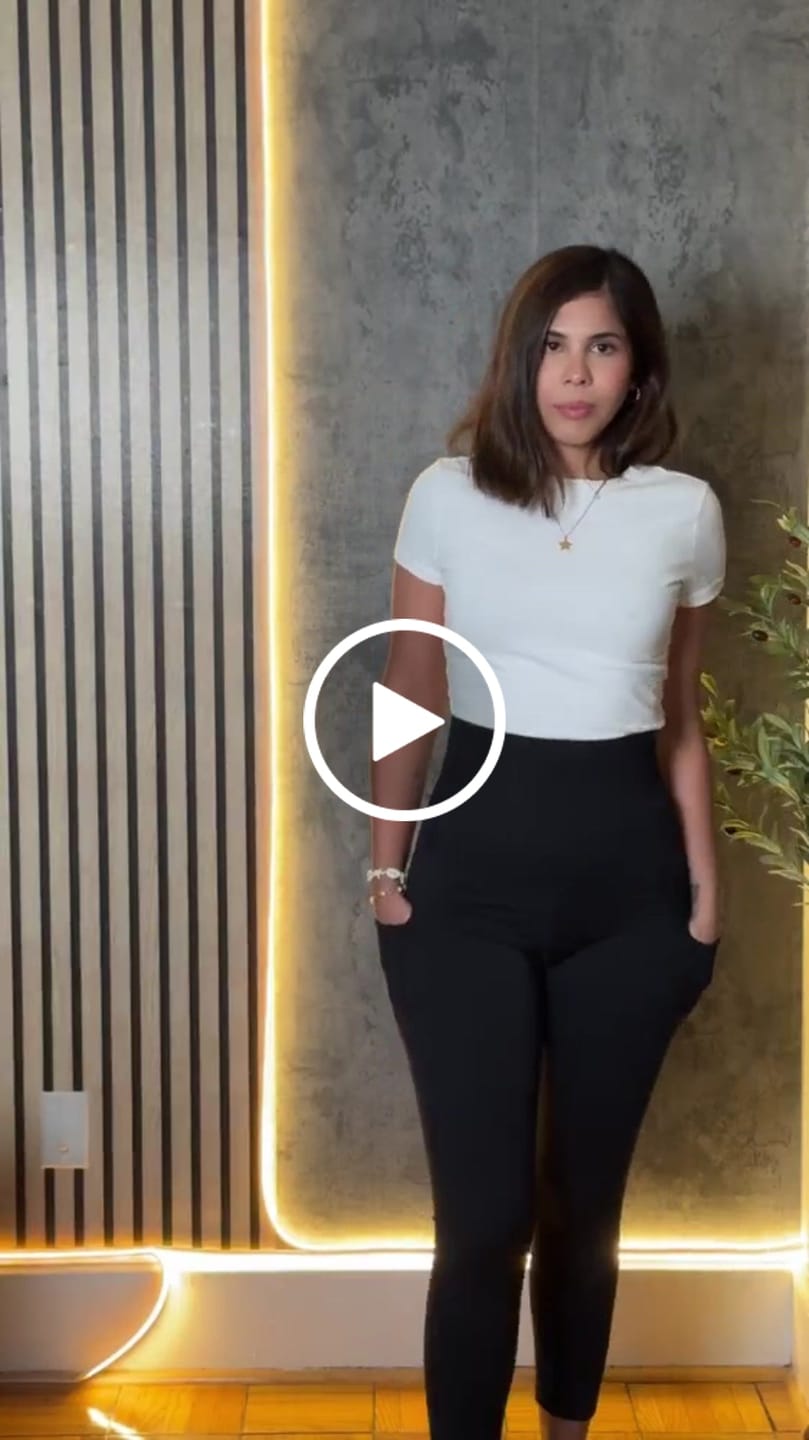 Customer video review of Tummy Control Leggings