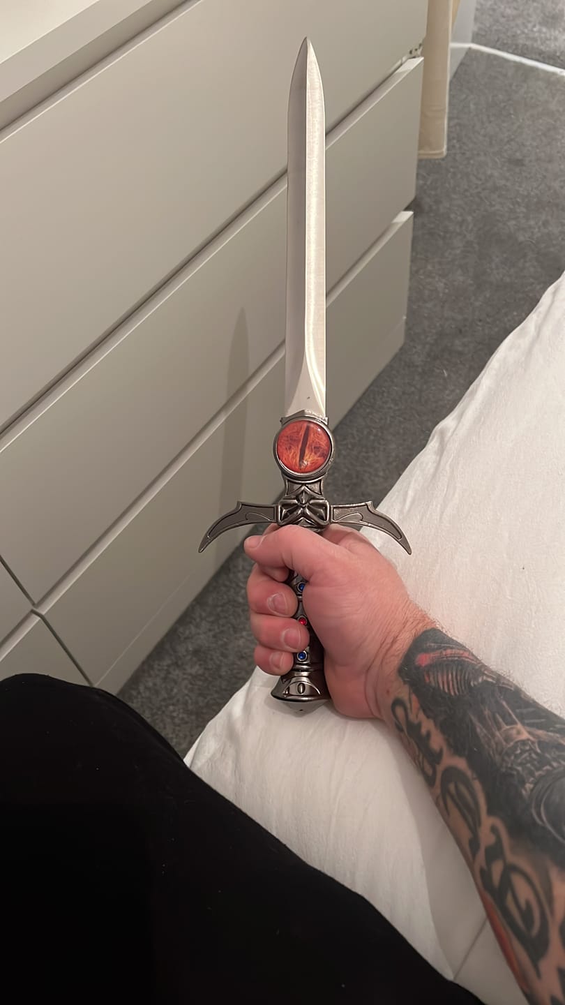 Customer photo review of Thundercats - Sword Of Omens Dagger Eye Of Thundera